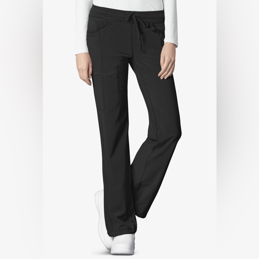 Cherokee Infinity Women's 4-Pocket STRETCH Drawstring Scrub Pants - Tall